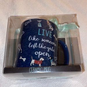 NWT dog mug